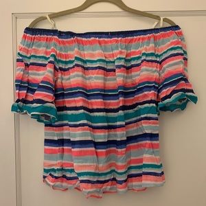 Off the should Lilly Pulitzer top